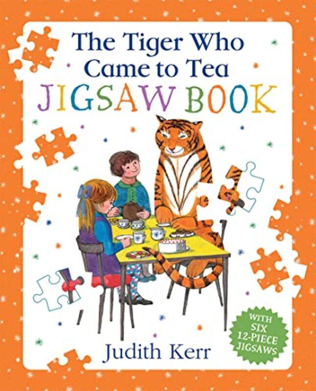 

The Tiger Who Came To Tea Jigsaw Book by Judith Kerr-Hardcover