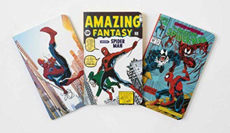 

Marvel: Spider-Man Through the Ages Pocket Notebook Collection (Set of 3), Paperback Book, By: Insight Editions