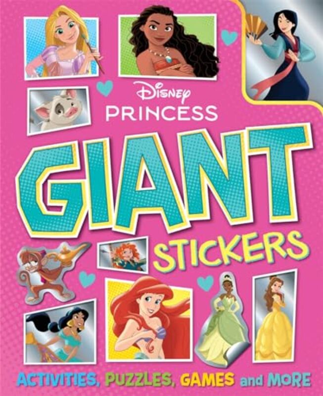 Disney Princess Giant Stickers by Walt Disney-Paperback