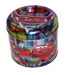 Cars 2, BOITE METAL RONDE, By: Walt Disney