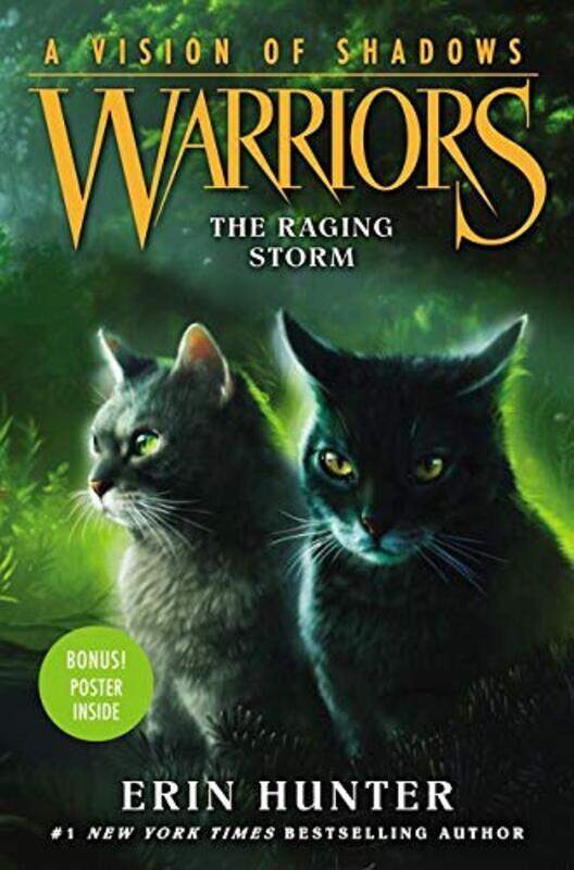 

Warriors: A Vision of Shadows #6: The Raging Storm , Hardcover by Hunter, Erin