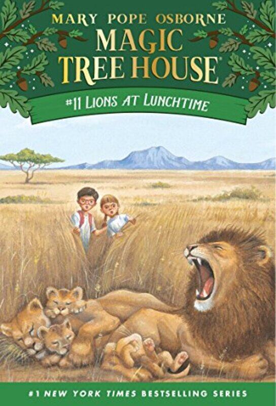 

Lions At Lunchtime (Magic Tree House 11, paper),Paperback by Mary Pope Osborne