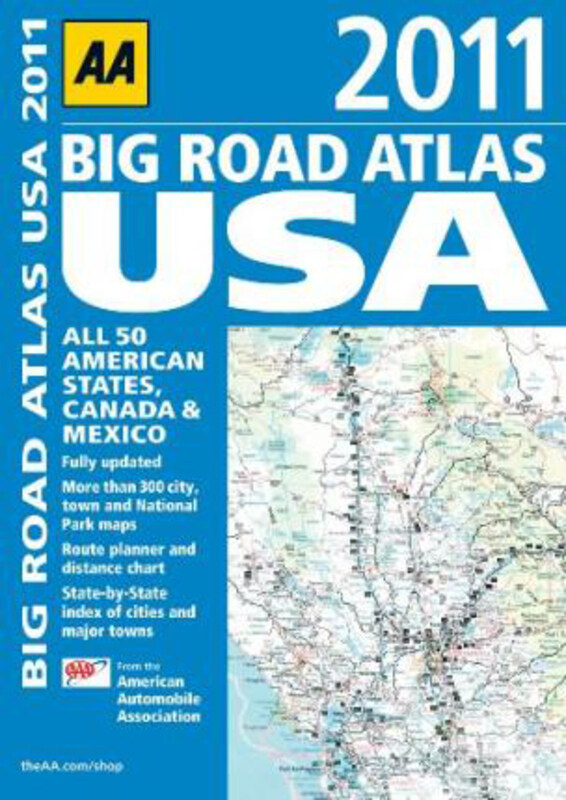 

AA Big Road Atlas USA, Paperback Book, By: AA Publishing
