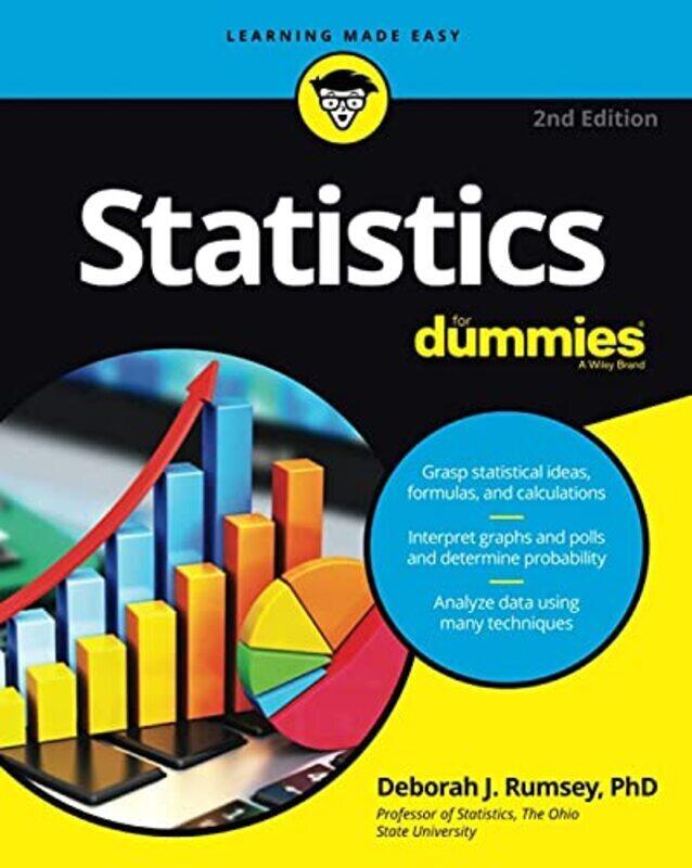 

Statistics For Dummies By Rumsey, Deborah J. Paperback