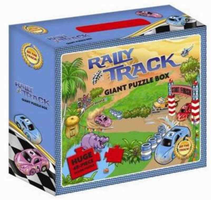 

Rally Track Giant Floor Puzzle, Hardcover Book, By: G. Vanzet