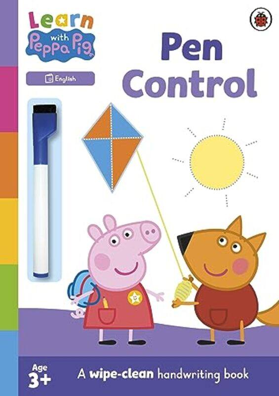 

Learn with Peppa: Pen Control wipe-clean activity book by Peppa Pig -Paperback
