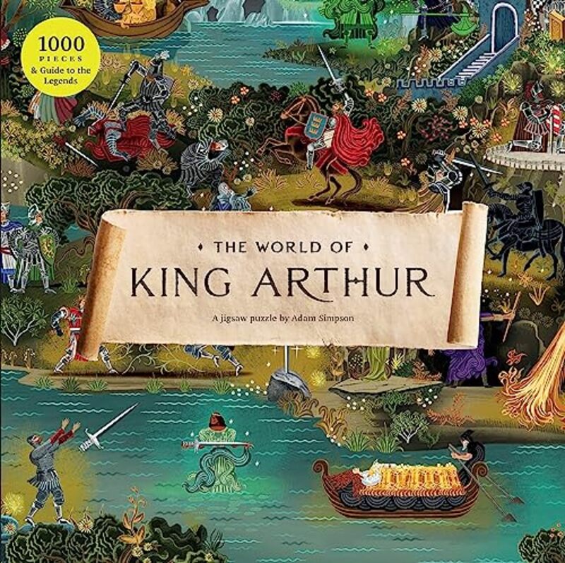 

World Of King Arthur A 1000 Pc Jigsaw Pu By Rigby Natalie - Hardcover