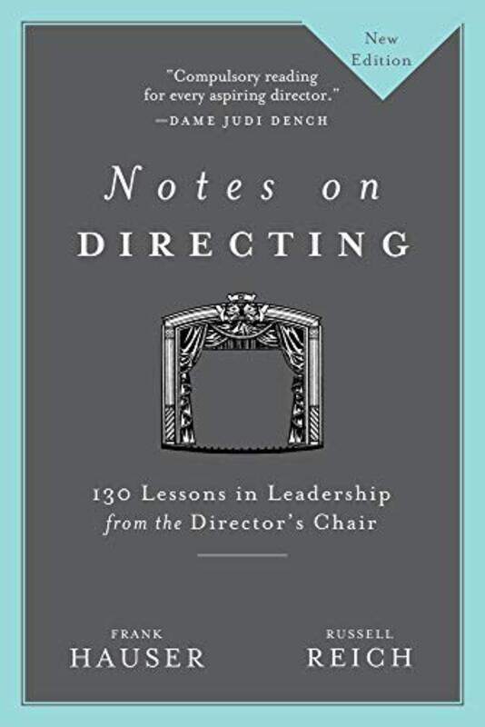 

Notes On Directing 130 Lessons In Lead By Hauser Frank - Paperback