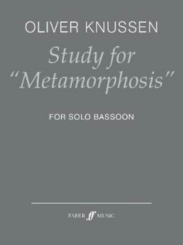 

Study for "Metamorphosis".paperback,By :Knussen, Oliver