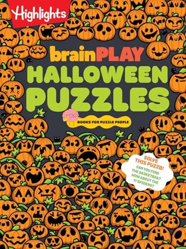 

Brainplay Halloween Puzzles By Highlights - Paperback