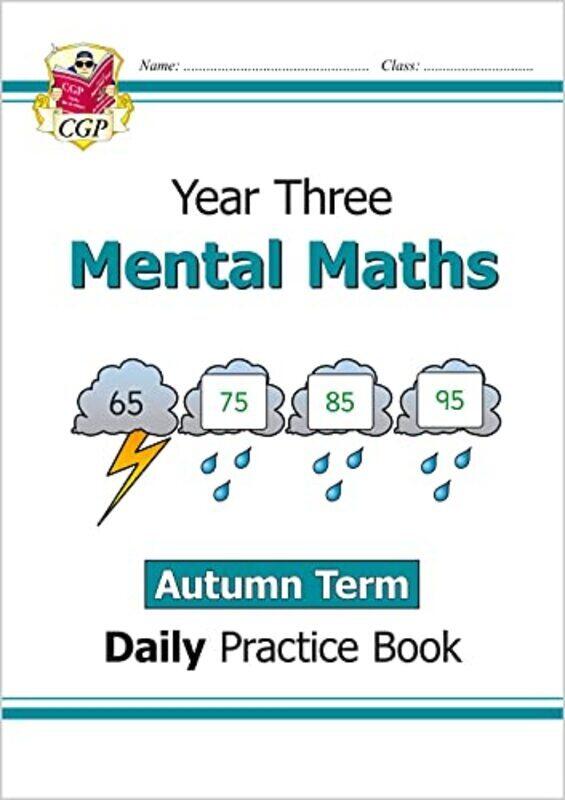 

Ks2 Mental Maths Year 3 Daily Practice Book Autumn Term by CGP Books - CGP Books Paperback