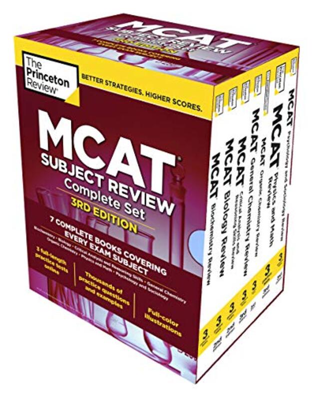 Princeton Review MCAT Subject Review Complete Box Set , Paperback by Princeton Review