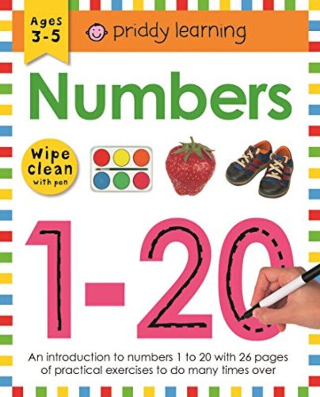 

Numbers 1-20 Wipe and Clean Workbooks, By: Roger Priddy