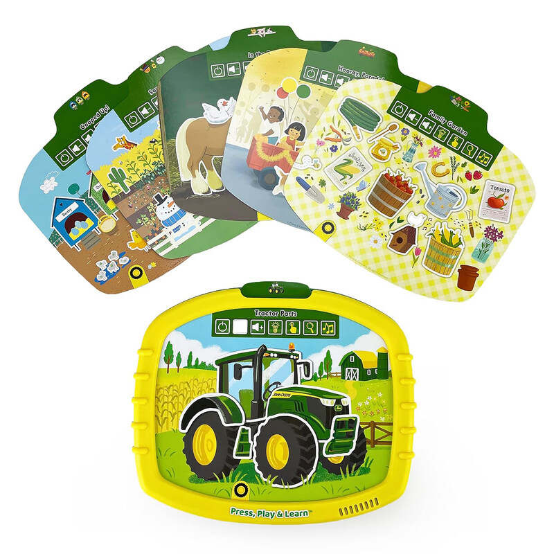 

John Deere Kids Early Learning Activity Pad, Board Book, By: Scarlett Wing