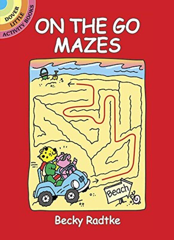

On The Go Mazes By Radtke, Becky Paperback