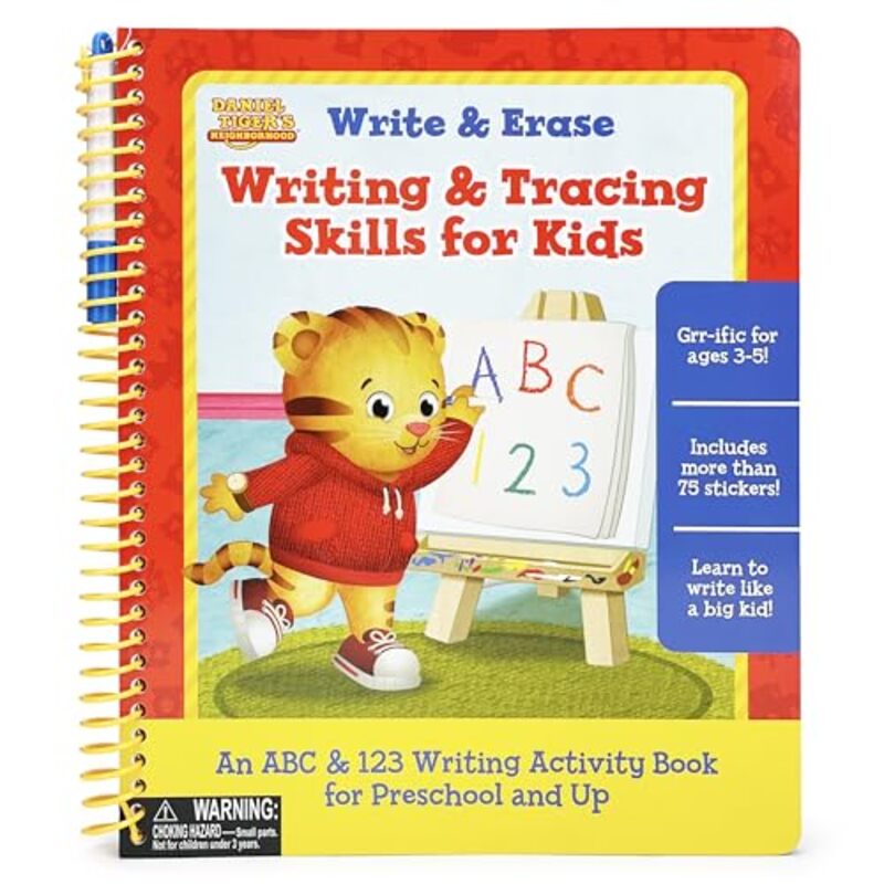 

Daniel Tiger Writing And Tracing Skills Fo By Wing Scarlett - Paperback