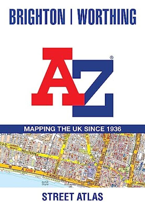 

Brighton and Worthing AZ Street Atlas by Richard W Membrane Technology and Research Inc Baker-Paperback