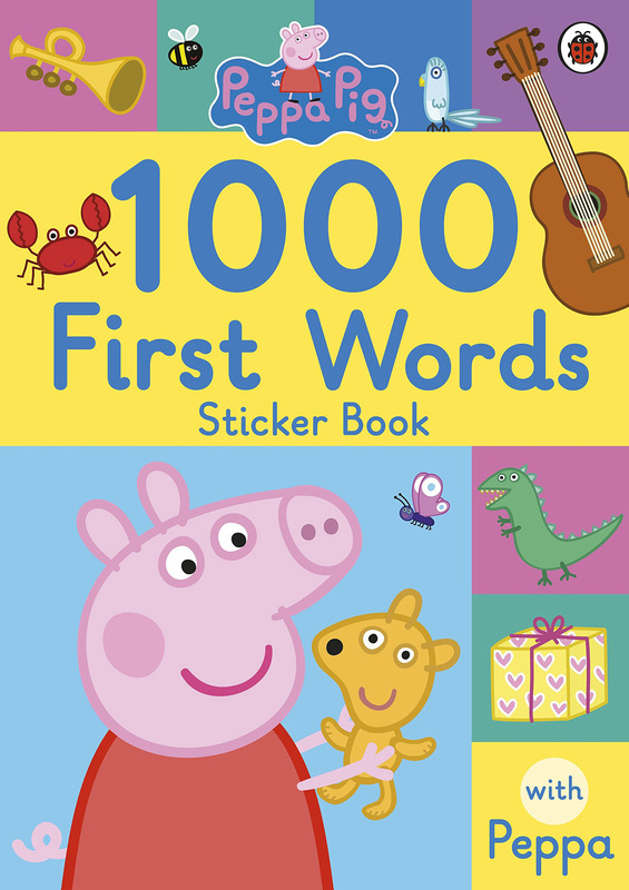 1000 First Words Sticker Book, Paperback Book, By: Peppa Pig