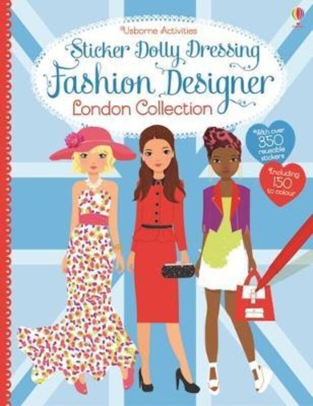 Sticker Dolly Dressing Designer London Collection.paperback,By :Fiona Watt