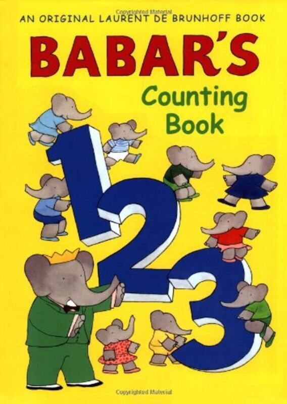 

Babar's Counting Book (Babar S.), Hardcover, By: Laurent de Brunhoff