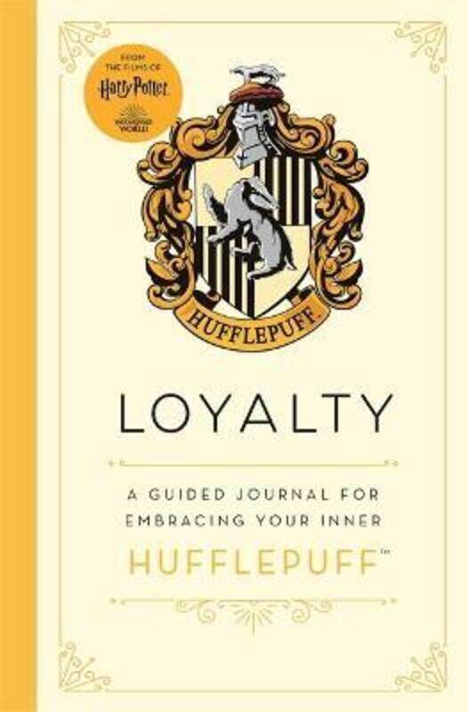 

Harry Potter Hufflepuff Guided Journal : Loyalty: The perfect gift for Harry Potter fans.Hardcover,By :