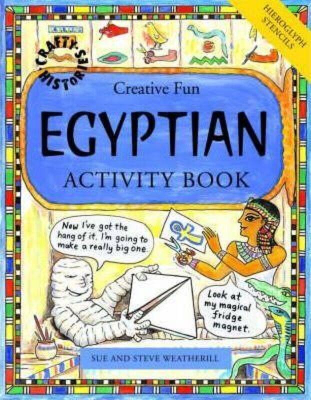 

Egyptian Activity Book (Crafty History).paperback,By :Sue Weatherill