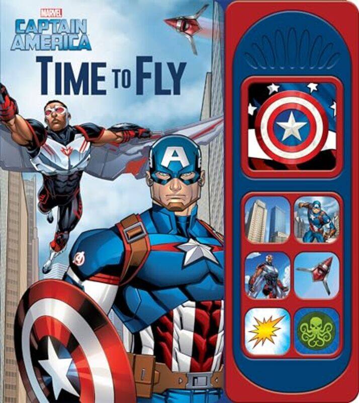

Marvel Captain America Time To Fly Soun By Phoenix - Hardcover