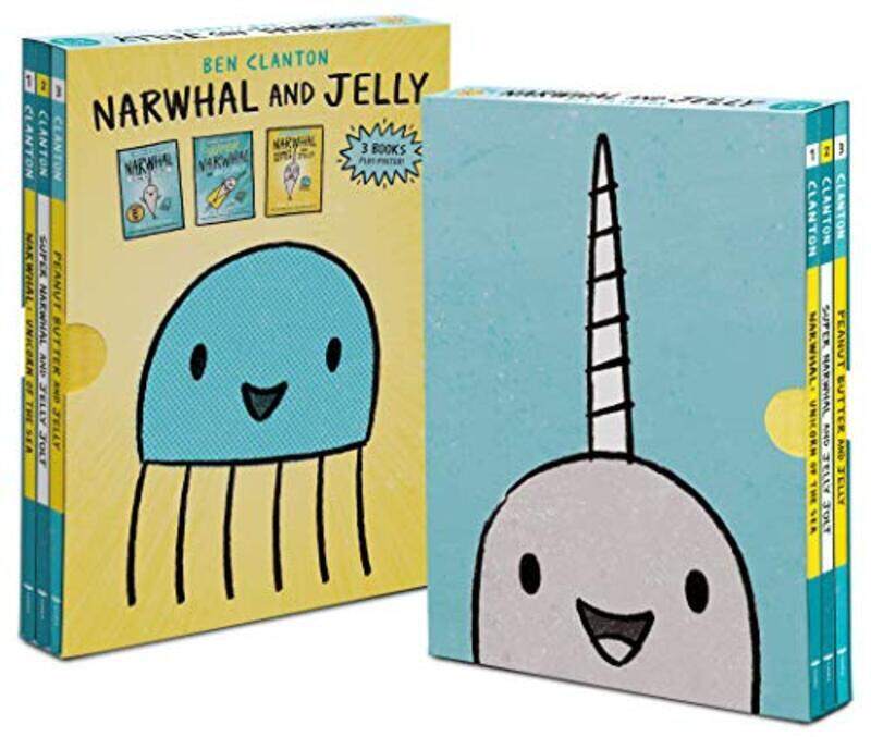 

Narwhal And Jelly Box Set Books 1 2 3 And Poster By Clanton, Ben Paperback