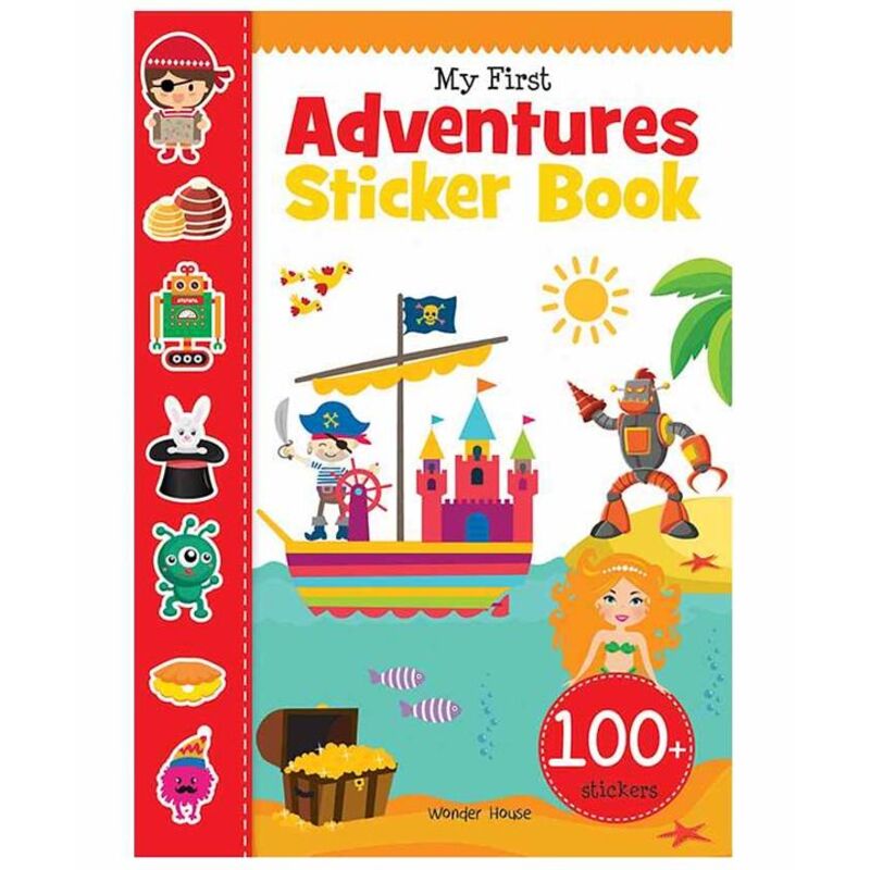 My First Adventures Sticker Book: My first sticker books, Paperback Book, By: Wonder House Books