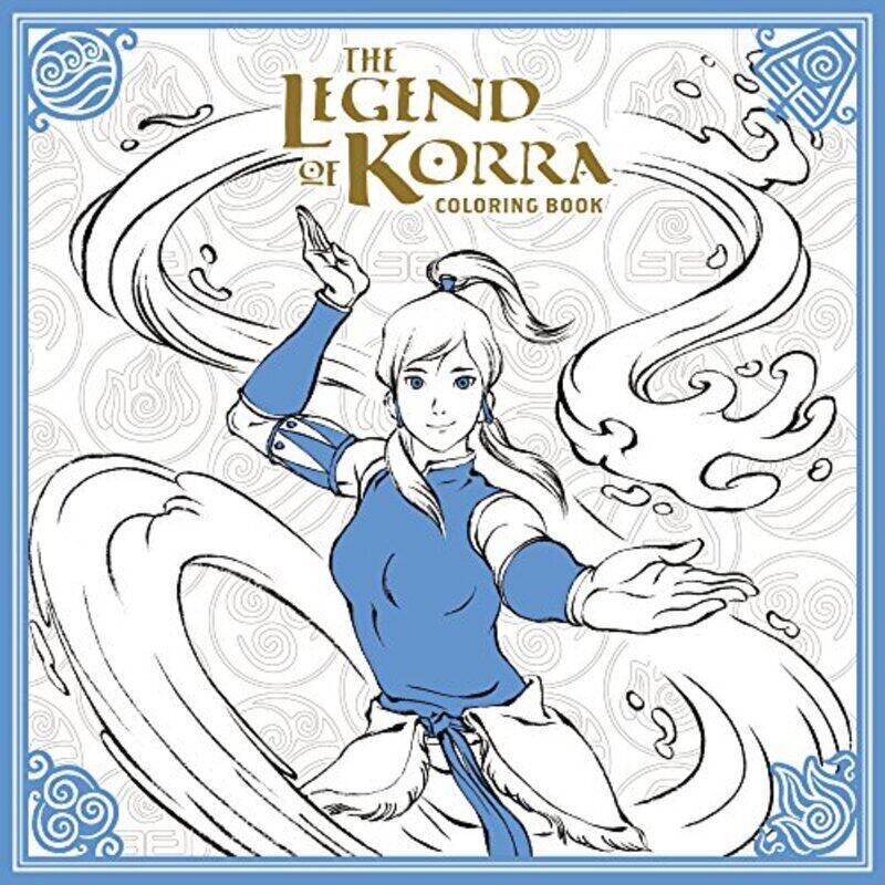 

The Legend Of Korra Coloring Book , Paperback by Nickelodeon