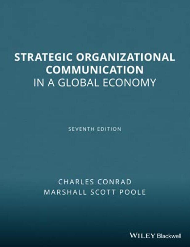

Strategic Organizational Communication by Gregory Berry-Paperback