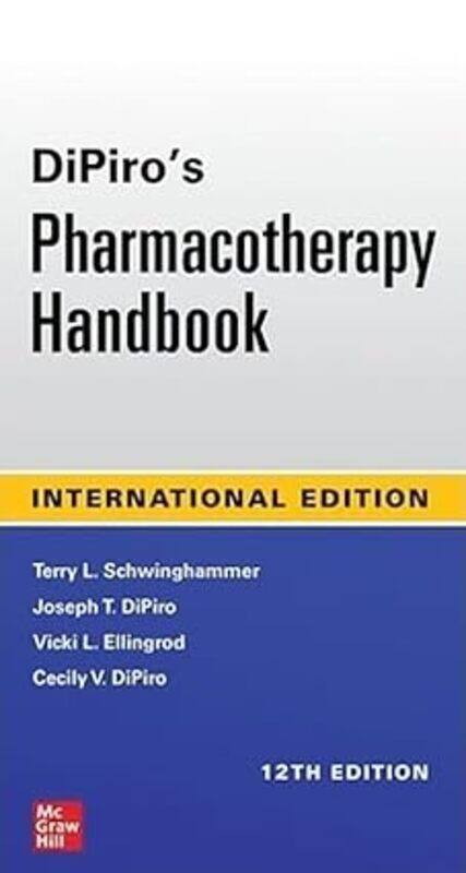 

Ie Dipiros Pharmacotherapy Handbook 12Th Edition