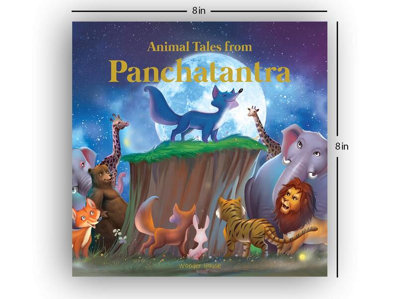 Animals Tales From Panchtantra: Timeless Stories for Children From Ancient India, Paperback Book, By: Wonder House Books