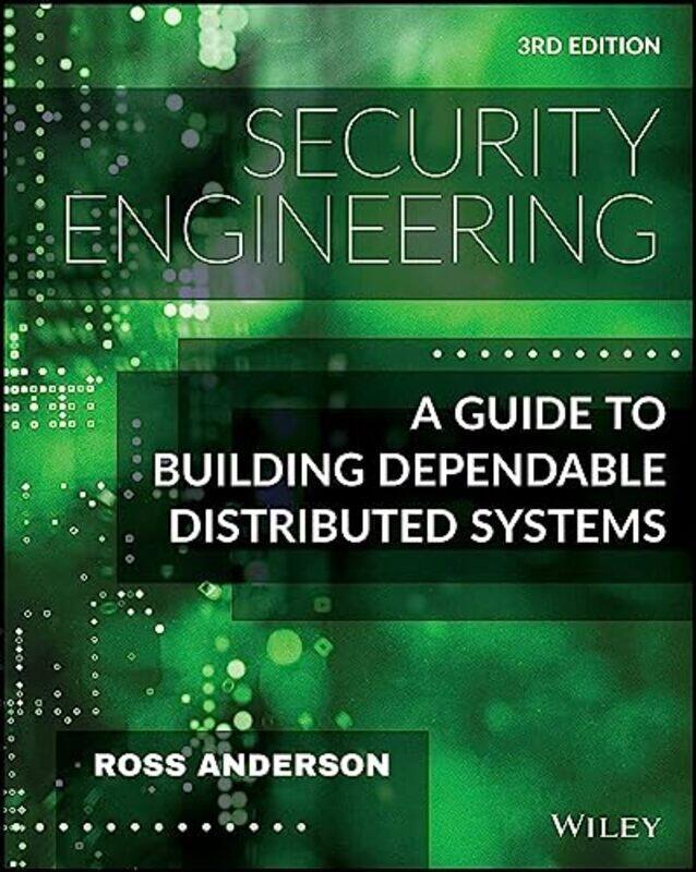 

Security Engineering,Hardcover,by:Ross Anderson