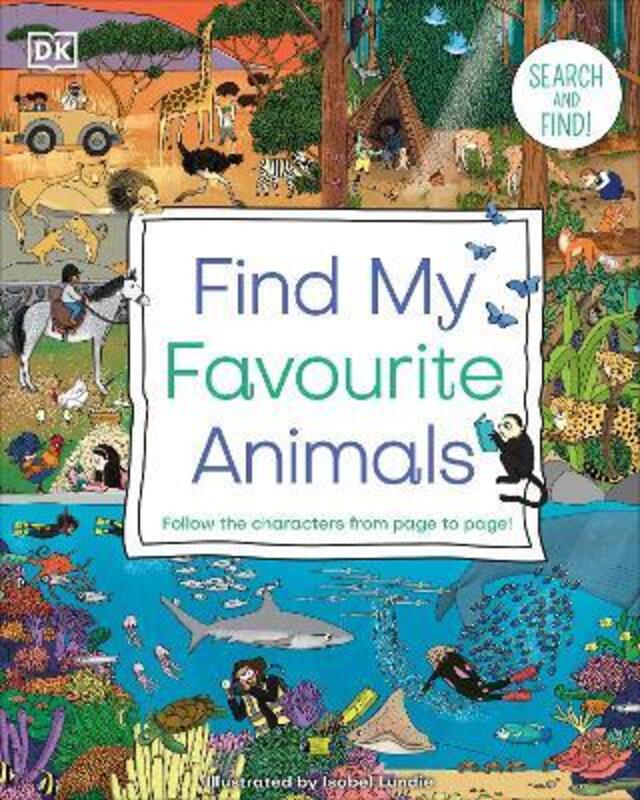 

Find My Favourite Animals.paperback,By :DK