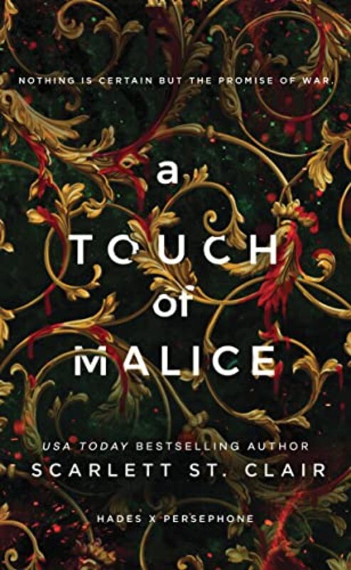 A Touch Of Malice by St. Clair, Scarlett..Hardcover