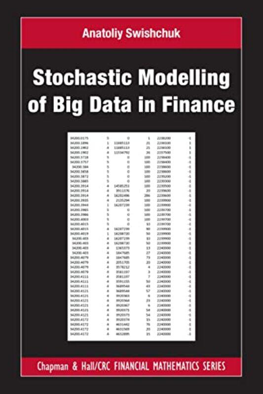 

Stochastic Modelling of Big Data in Finance by Laura Preston-Hardcover