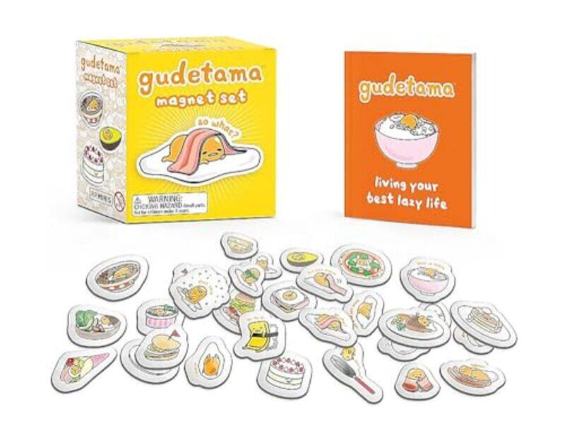 

Gudetama Magnet Set By Fujikawa Jenn - Paperback