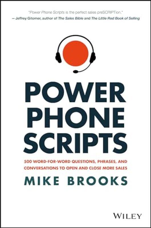 

Power Phone Scripts by Mike Brooks-Hardcover