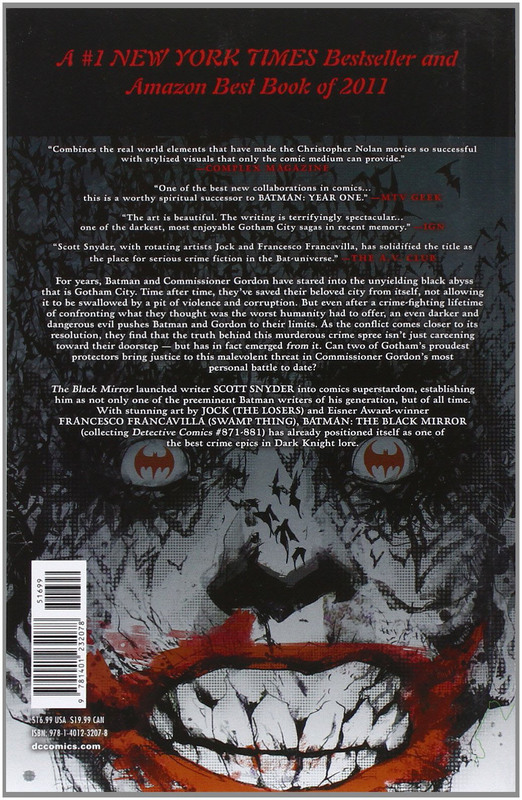 Batman The Black Mirror, Paperback Book, By: Scott Snyder