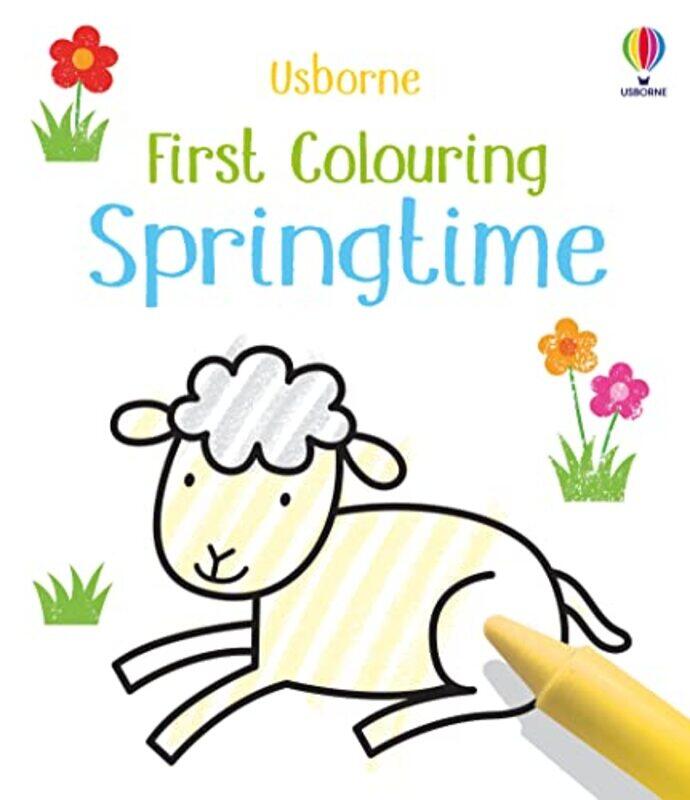 

First Colouring Springtime by Matthew OldhamJenny Brown-Paperback