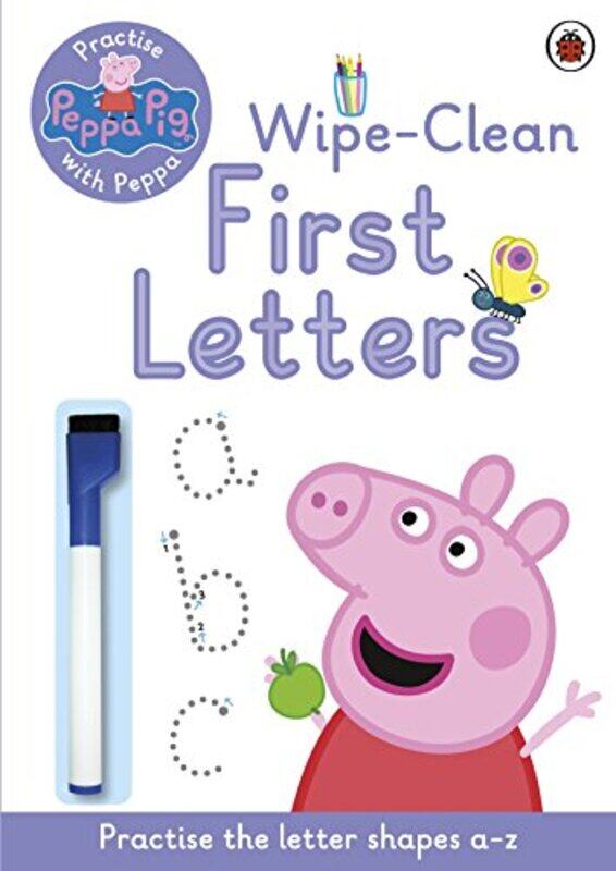 

Peppa Pig Practise with Peppa WipeClean First Letters by Paul Grosswiler-Paperback