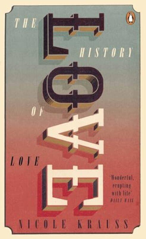 

The History of Love by Nicole Krauss-Paperback