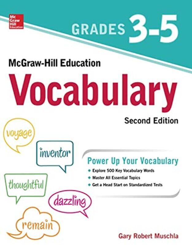 

McGrawHill Education Vocabulary Grades 35 Second Edition by Yvonne R Farrell-Paperback