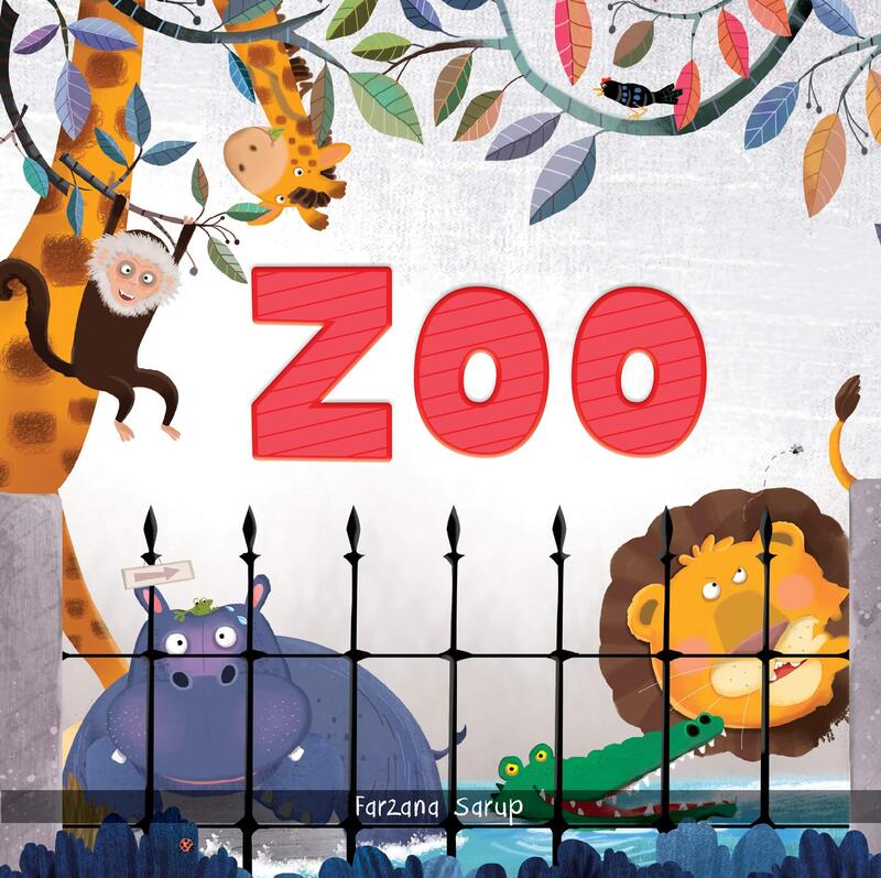 Zoo - Illustrated Book On Zoo Animals, Paperback Book, By: Wonder House Books