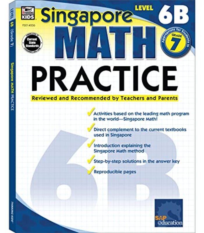 

Singapore Math Practice Level 6B By Lvl 6B - Paperback