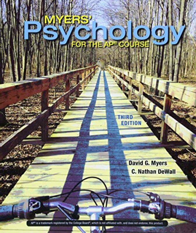 

Myers Psychology for AP by David A Myers-Hardcover