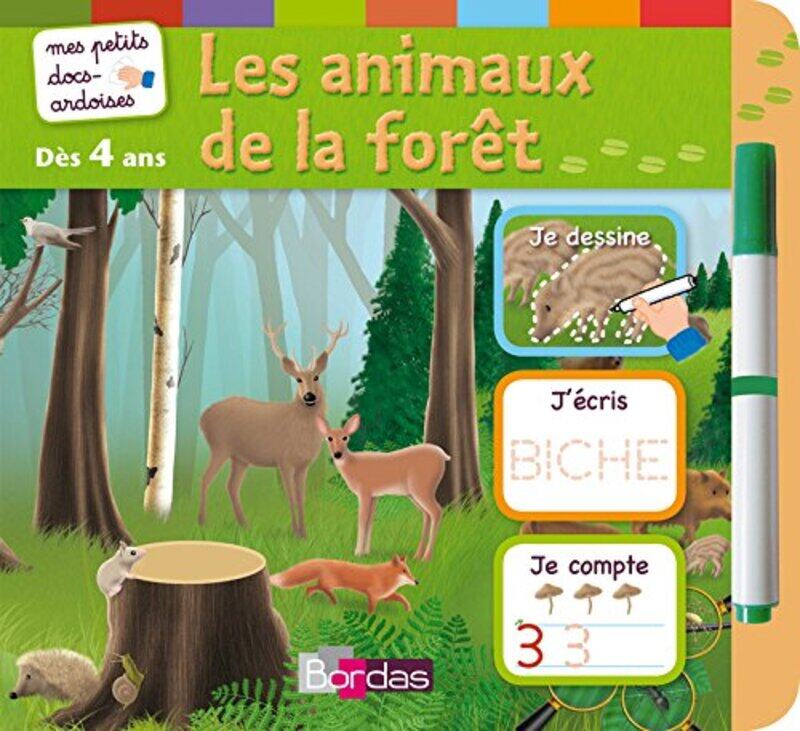 

Mes Petits Docs-Ardoises: Les animaux de la for t:,Paperback by Collectif