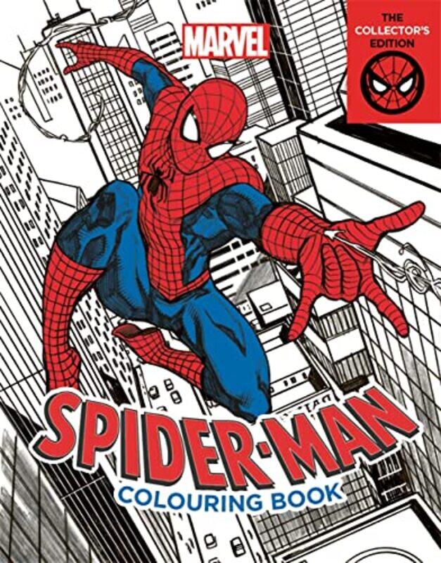 

Marvel SpiderMan Colouring Book The Collectors Edition by Marvel Entertainment International Ltd-Paperback