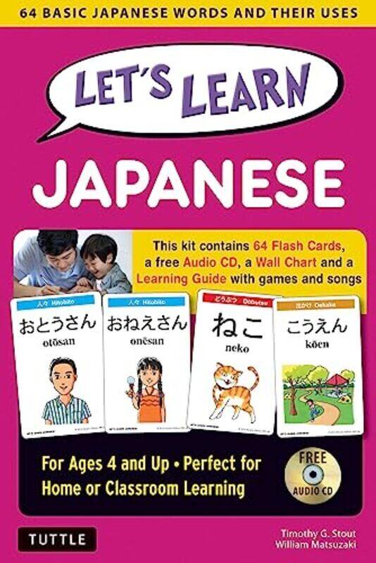 

Lets Learn Japanese Kit By William Matsuzaki Paperback